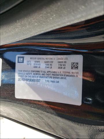 2014 CHEVROLET CAMARO ZL1 2G1FZ1EP3E9801037