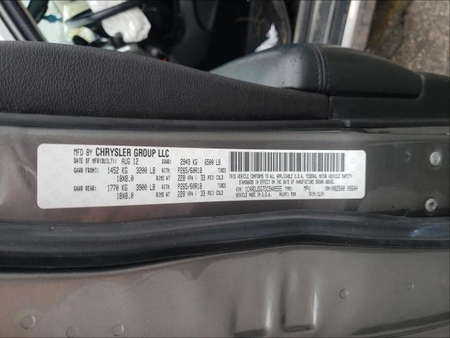 2013 DODGE DURANGO CR 1C4RDJDG7DC540555