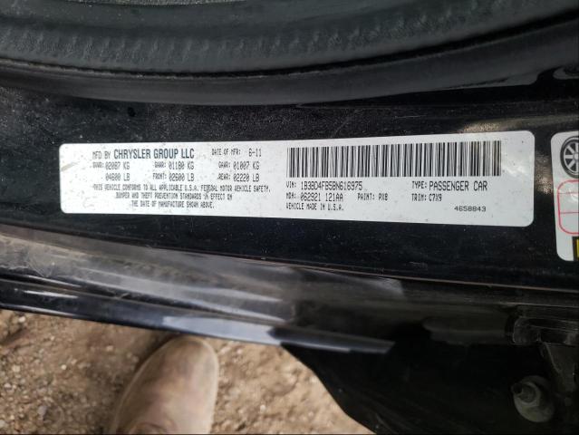 2011 DODGE AVENGER EX 1B3BD4FB5BN616975