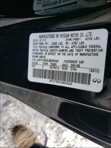 2018 INFINITI Q60 PURE JN1CV7EK5JM200046