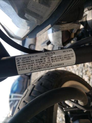 2014 YAMAHA XVS950 A JYAVN01E5EA020663