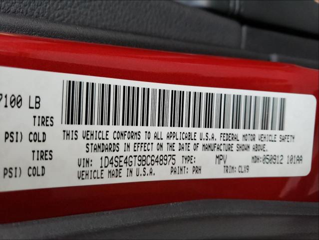 2011 DODGE DURANGO CR 1D4SE4GT9BC648975