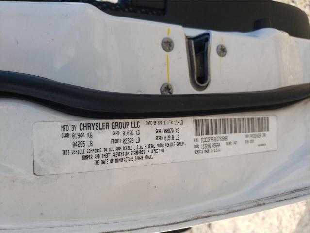 2014 DODGE DART 1C3CDFAA3ED703088