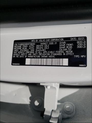 2021 VOLVO XC90 T8 R- YV4BR0CM0M1738293