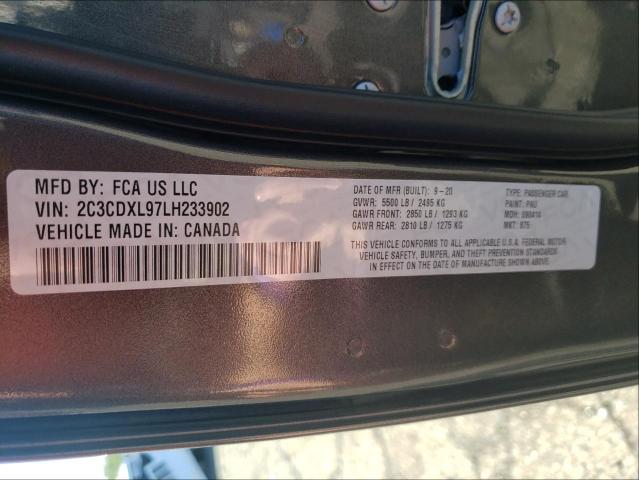 2020 DODGE CHARGER SR 2C3CDXL97LH233902