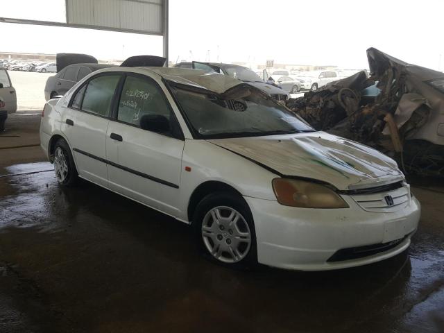 VIN: JHMES863X1S404508 Auction: COPART UAE Lot: 52829401 Location: DUBAI INDUSTRIAL CITY - DUBAI VIN: JHMES863X1S404508 HONDA CIVIC 2001 WHITE Photo 1