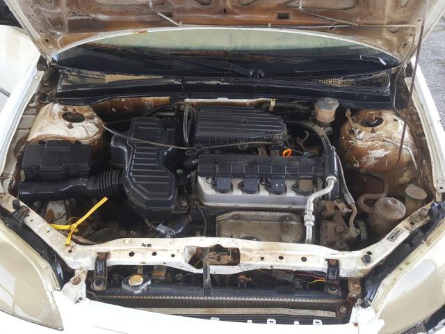 VIN: JHMES863X1S404508 Auction: COPART UAE Lot: 52829401 Location: DUBAI INDUSTRIAL CITY - DUBAI VIN: JHMES863X1S404508 HONDA CIVIC 2001 WHITE Photo 7