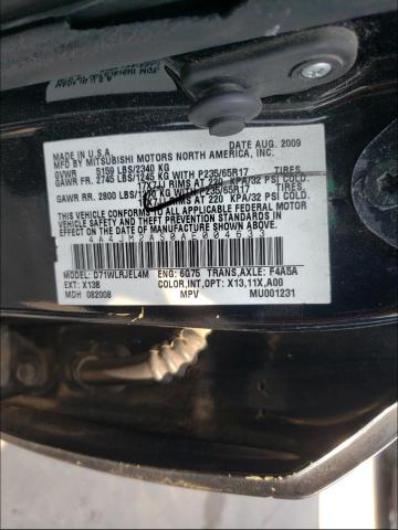 2010 MITSUBISHI ENDEAVOR L 4A4JM2AS0AE004633