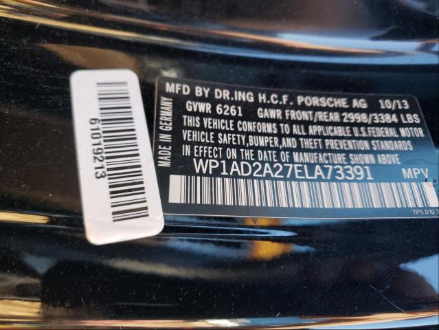 2014 PORSCHE CAYENNE GT WP1AD2A27ELA73391