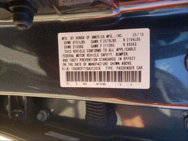 2016 ACURA TLX ADVANC 19UUB3F71GA003626