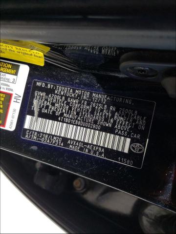 2013 TOYOTA AVALON HYB 4T1BD1EB8DU002800