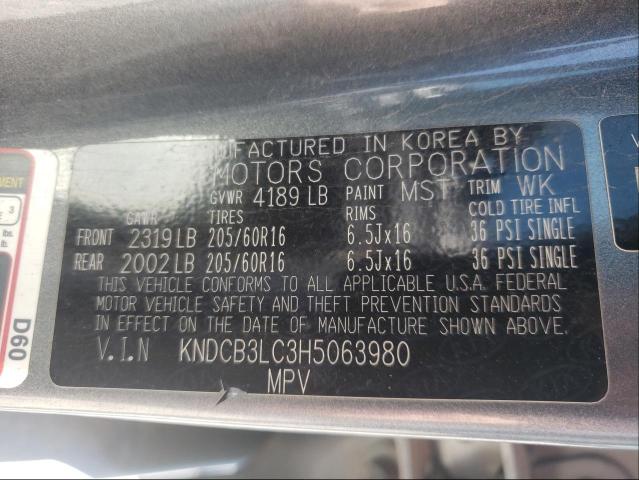 2017 KIA NIRO FE KNDCB3LC3H5063980