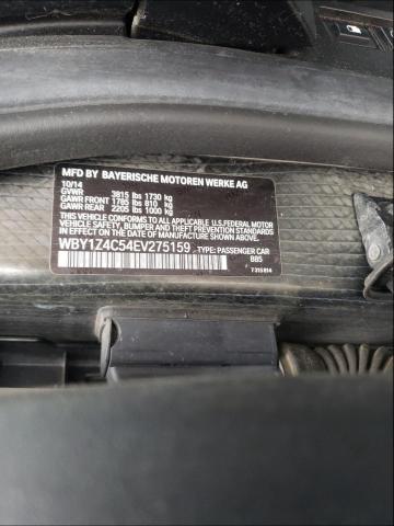 2014 BMW I3 REX WBY1Z4C54EV275159