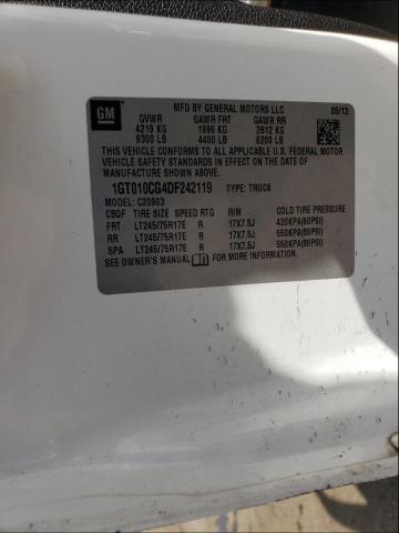 2013 GMC SIERRA C25 1GT010CG4DF242119