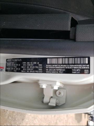 2015 JEEP RENEGADE T ZACCJBCT0FPB61431