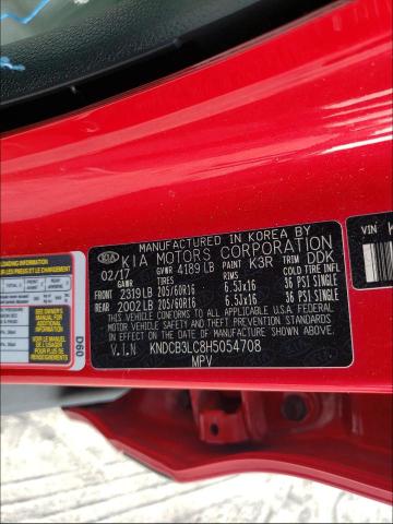 2017 KIA NIRO FE KNDCB3LC8H5054708