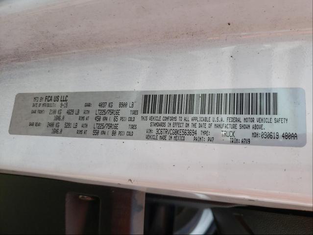 3C6TRVCG8KE563694 Ram Promaster 2019. Фото: 9