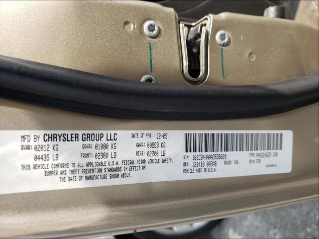 2010 DODGE CALIBER SX 1B3CB4HA0AD536020
