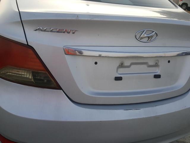 VIN: KMHCT41D6FU828810 Auction: COPART UAE Lot: 56930111 Location: DUBAI INDUSTRIAL CITY - DUBAI VIN: KMHCT41D6FU828810 HYUNDAI ACCENT 2015 SILVER Photo 12