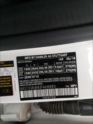 2018 MERCEDES-BENZ GLC COUPE WDC0J8JB8JF468885