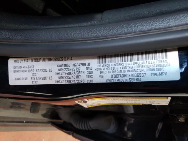 2014 FIAT 500L TREKK ZFBCFADH0EZ006937