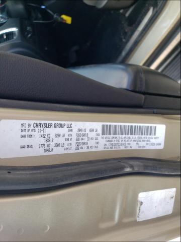 2012 DODGE DURANGO CR 1C4RDJDG7CC191413