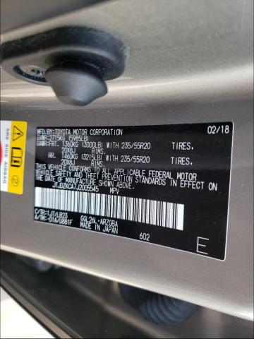 2018 LEXUS RX 350 L JTJDZKCA7J2005545