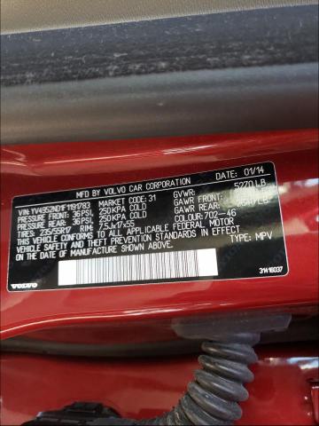 2015 VOLVO XC70 3.2 P YV4952ND1F1191783