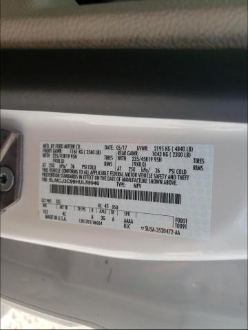 2017 LINCOLN MKC RESERV 5LMCJ3C99HUL55946