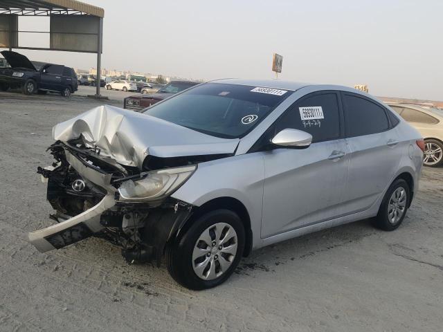 VIN: KMHCT41D6FU828810 Auction: COPART UAE Lot: 56930111 Location: DUBAI INDUSTRIAL CITY - DUBAI VIN: KMHCT41D6FU828810 HYUNDAI ACCENT 2015 SILVER Photo 2