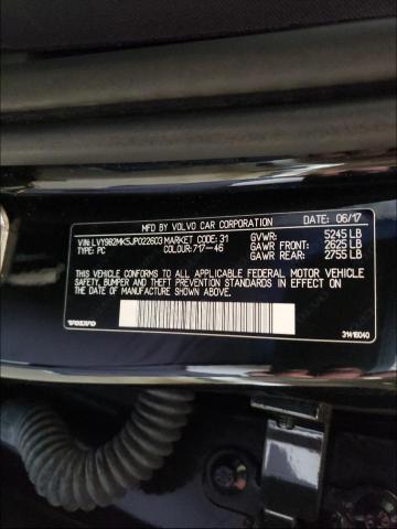 2018 VOLVO S90 T5 MOM LVY982MK5JP022603