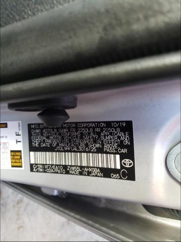 2020 TOYOTA PRIUS LE JTDL9RFU4L3016125