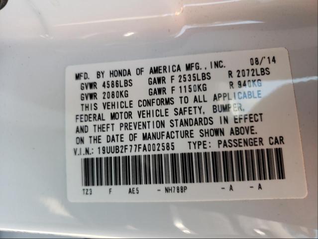 2015 ACURA TLX ADVANC 19UUB2F77FA002585