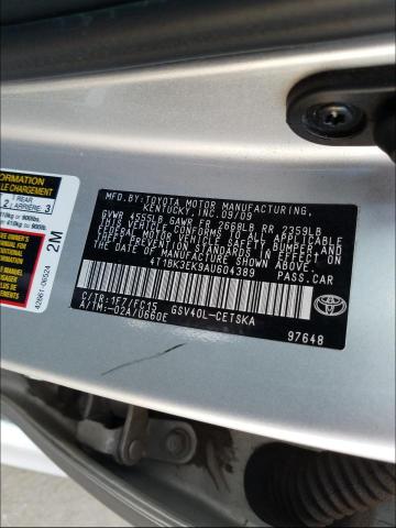 2010 TOYOTA CAMRY SE 4T1BK3EK9AU604389