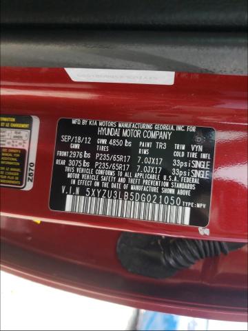 2013 HYUNDAI SANTA FE 5XYZU3LB5DG021050