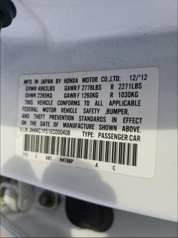 2014 ACURA RLX TECH JH4KC1F51EC000408