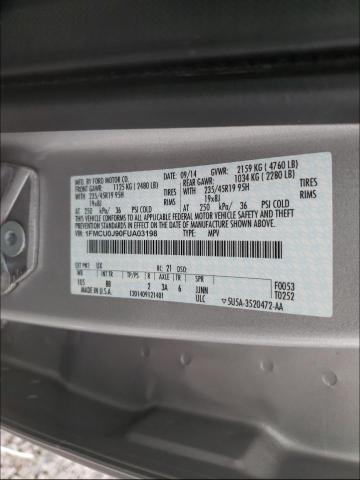 2015 FORD ESCAPE TIT 1FMCU0J90FUA03198