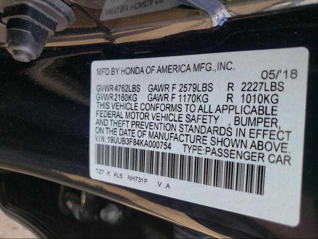 2019 ACURA TLX ADVANC 19UUB3F84KA000754