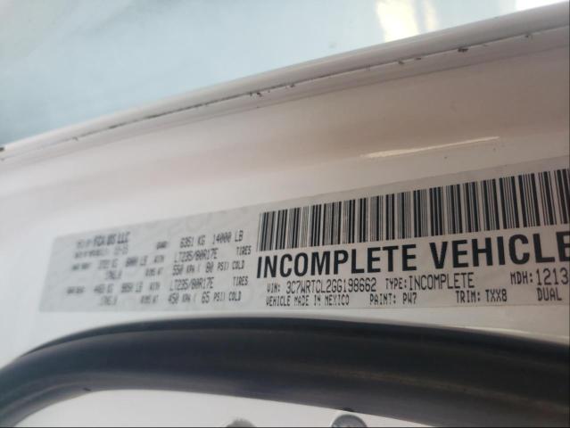 2016 RAM 3500 3C7WRTCL2GG198662