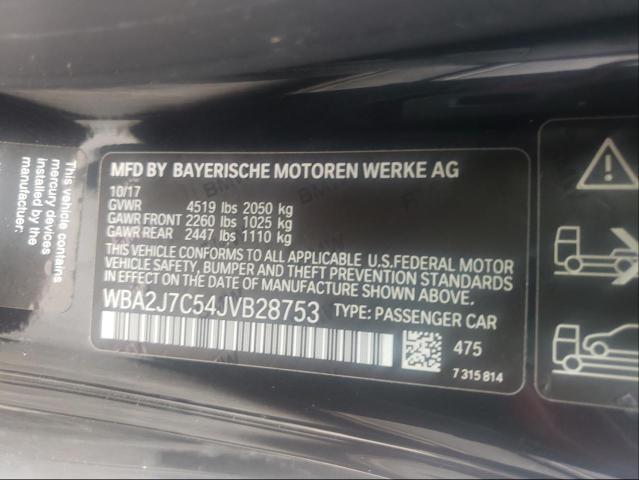 2018 BMW M240XI WBA2J7C54JVB28753