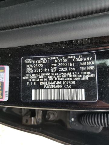 2021 HYUNDAI ELANTRA N KMHLR4AF4MU107608