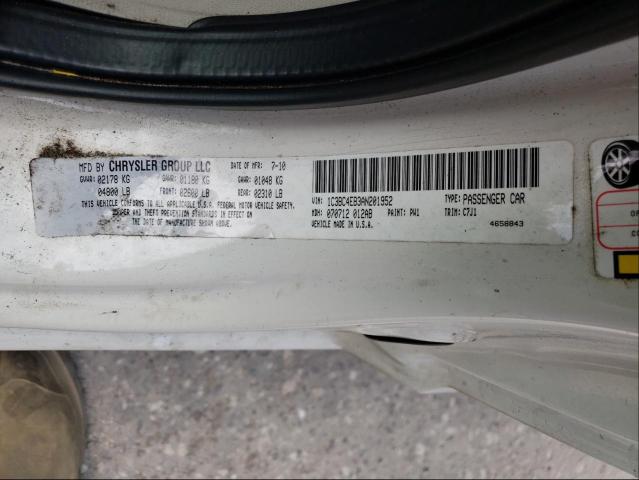 2010 CHRYSLER SEBRING LX 1C3BC4EB3AN201952