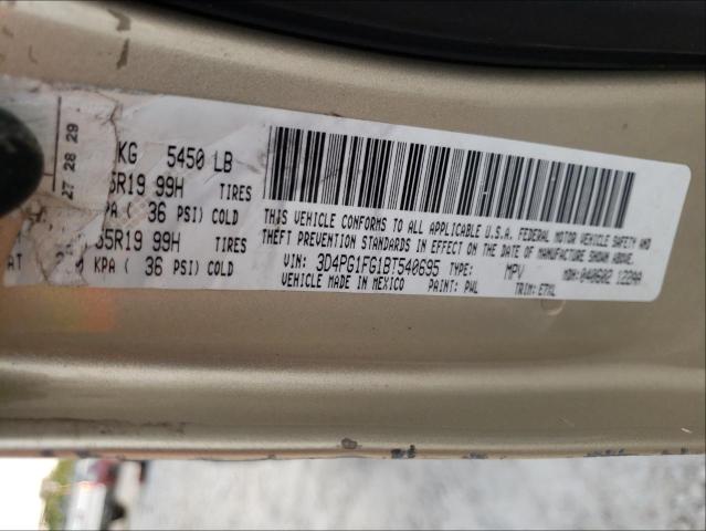 2011 DODGE JOURNEY MA 3D4PG1FG1BT540695