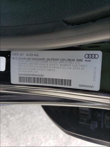 2014 AUDI A7 PREMIUM WAUWGAFC8EN042081