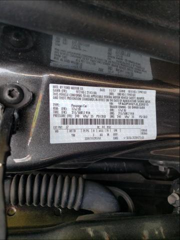 1FADP3H21JL228213 FORD ALL Models 2018