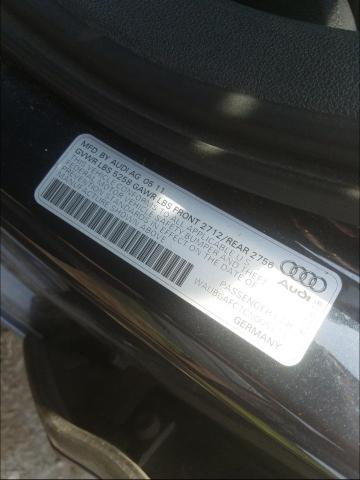 2012 AUDI A6 WAUBGAFC1CN005711
