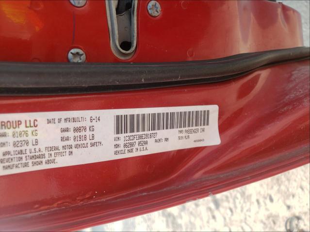 2014 DODGE DART GT 1C3CDFEB8ED918727