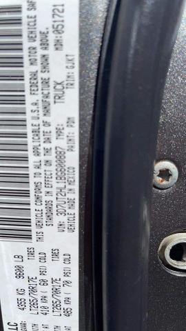 2011 DODGE RAM 2500 3D7UT2HL1BG600887