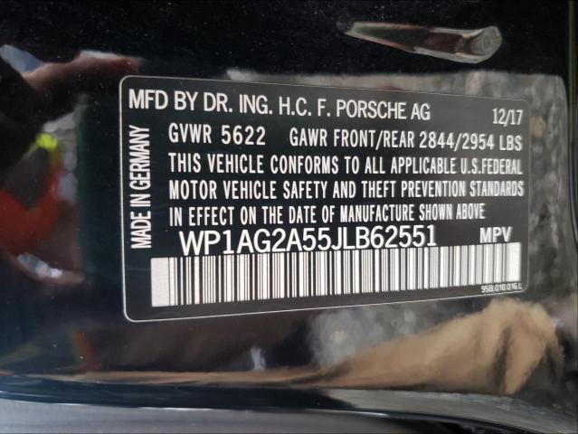 2018 PORSCHE MACAN GTS WP1AG2A55JLB62551