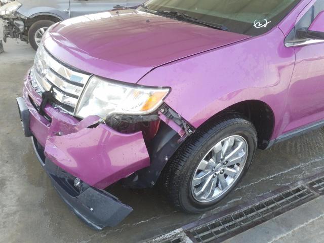 VIN: 2FMDK49C68BA64324 Auction: COPART UAE Lot: 57781831 Location: DUBAI INDUSTRIAL CITY - DUBAI 2FMDK49C68BA64324 FORD EDGE 2008 PURPLE Photo 9